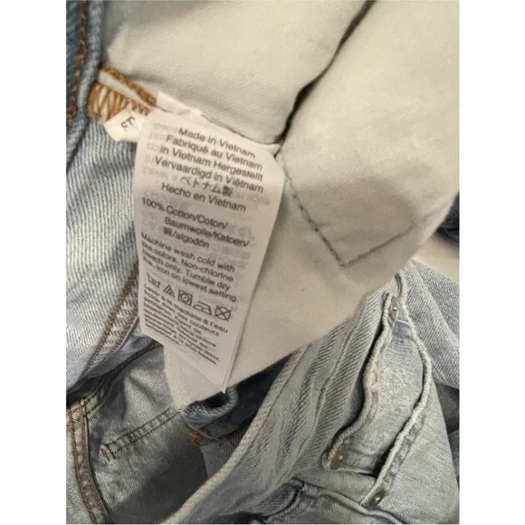 Madewell The Perfect Vintage Jeans Light Blue Wash Size 26p Petite - Picture 6 of 9